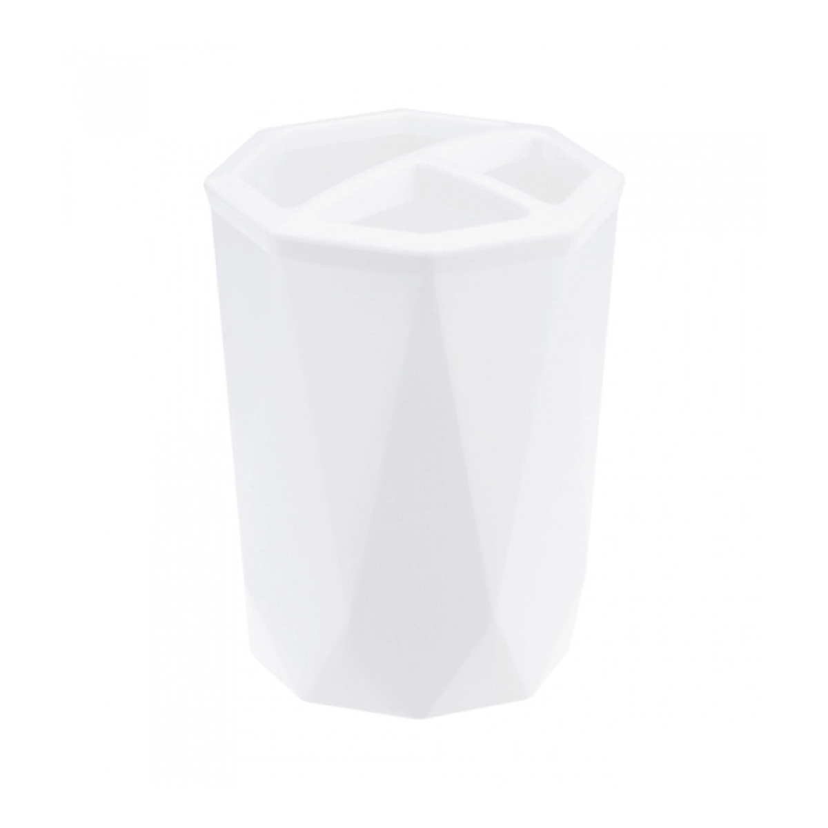 Подставка для зубных щеток ПРИЗМА   Белый