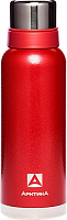 Термос Арктика 106-1200  вакуумный для напитков 1200 мл цвет красный Термос Арктика 106-1200  вакуумный для напитков 1200 мл цвет красный