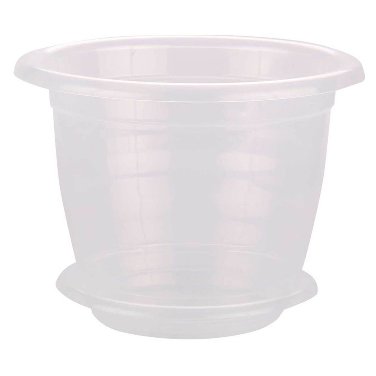 Кашпо для орхидеи D230мм 3,5л с/п прозрачный М7687