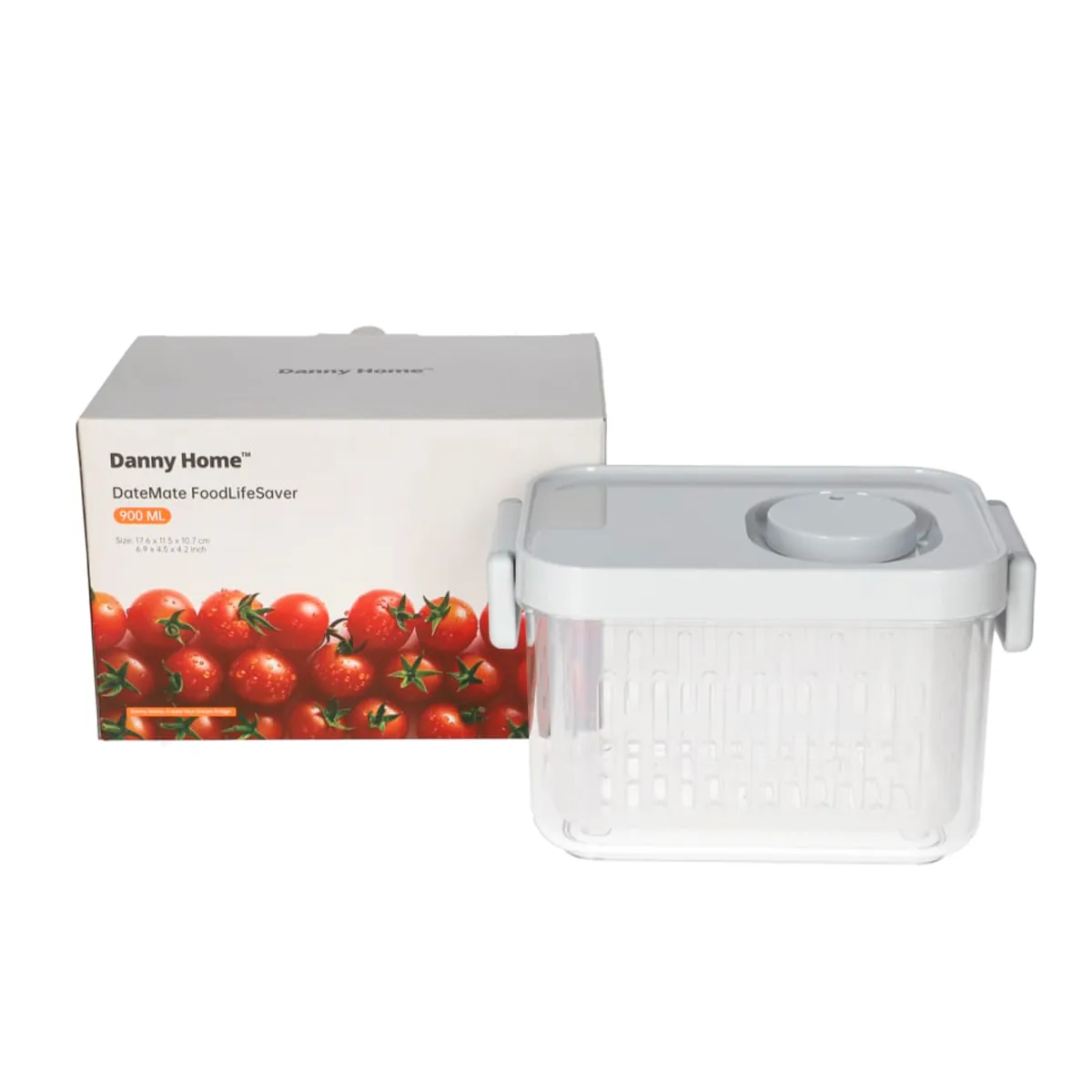 Контейнер для хранения продуктов вакуумный DH 900 мл 17,6х11,5х10,7 см HO-147