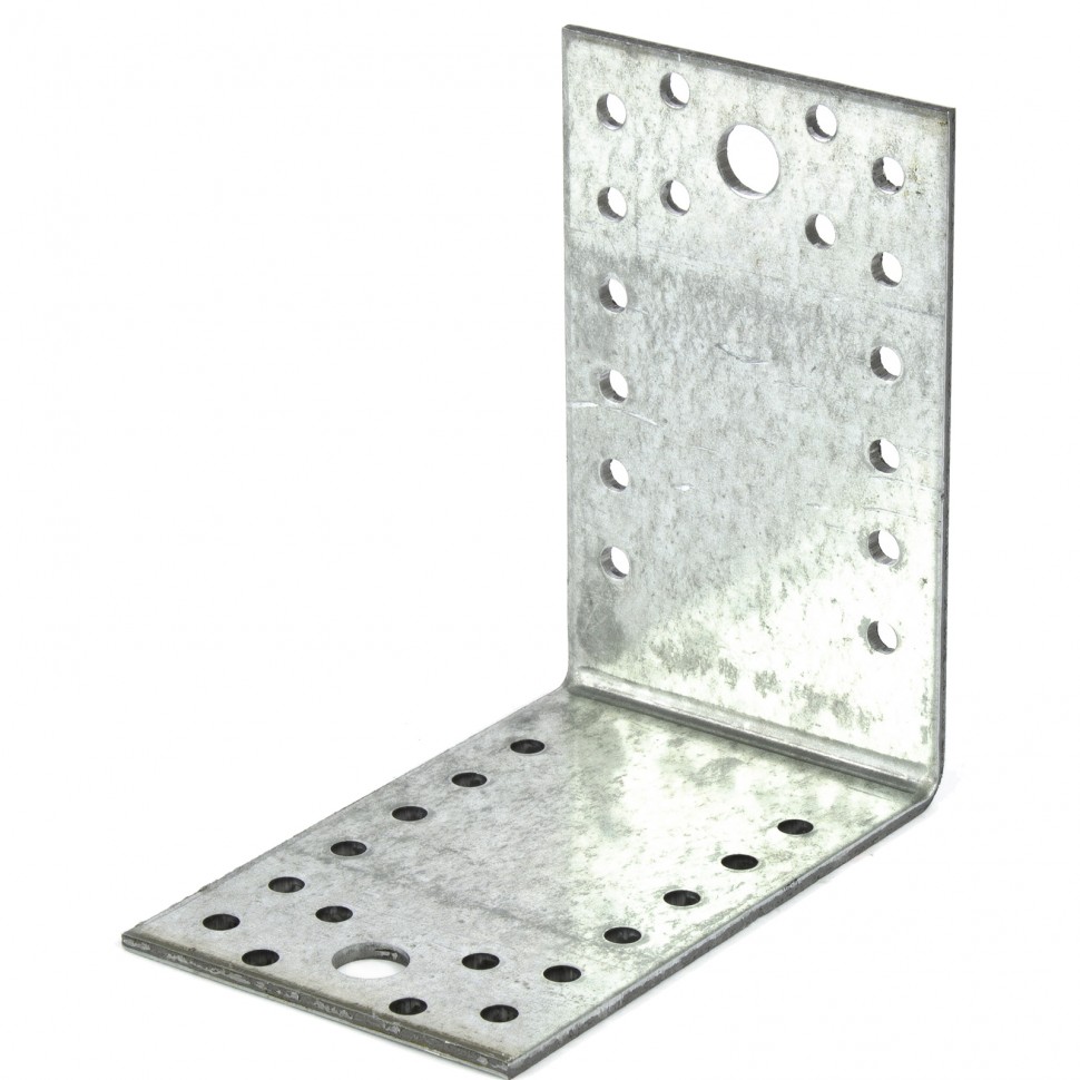 Крепежный уголок 2,0 мм, КU 105x105x65 мм, Россия// Сибртех