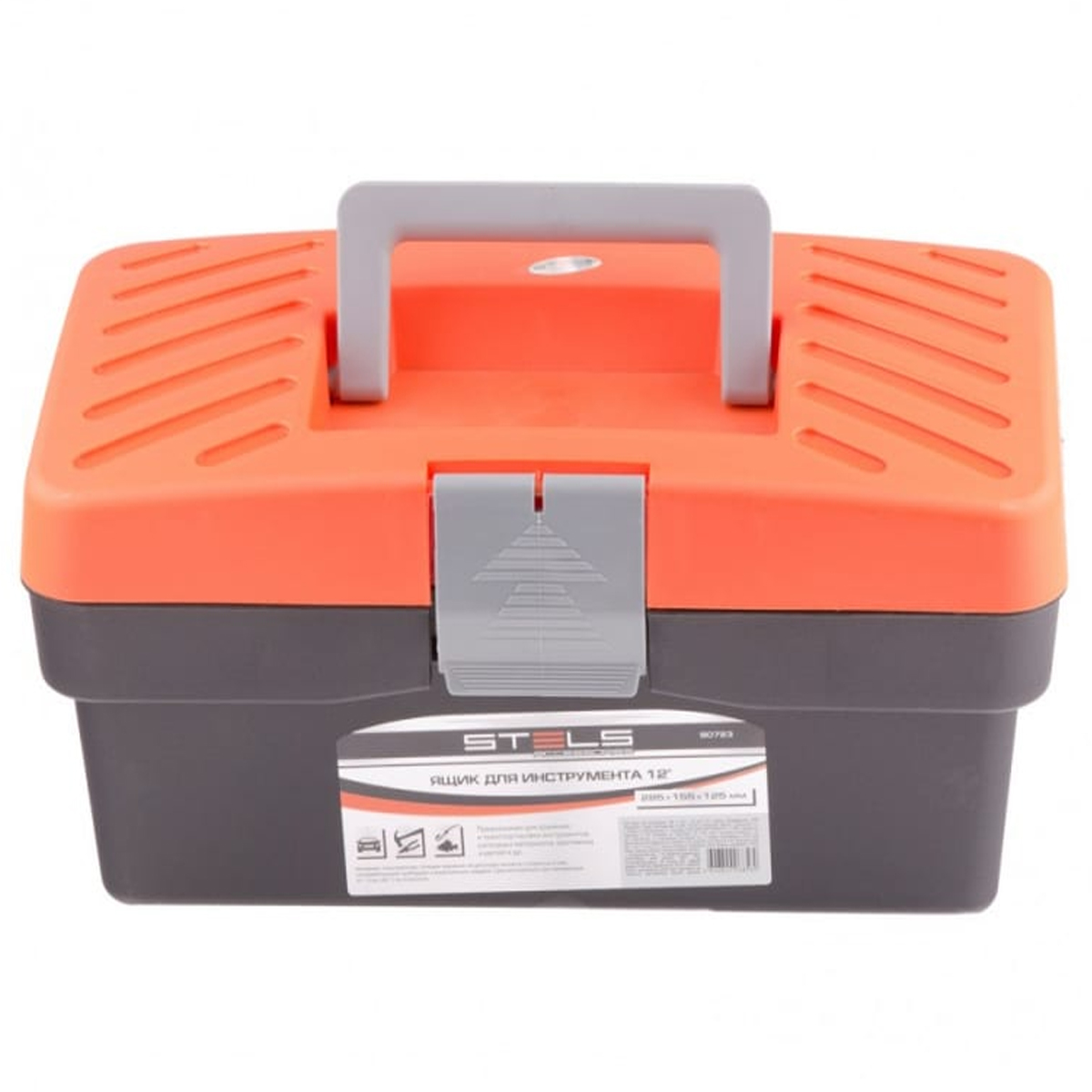 Ящик для инструмента 12", 285х155х125 мм, пластик, Россия// Stels