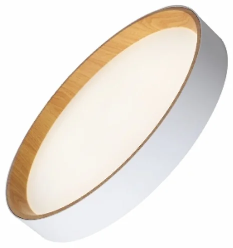 Светильник светодиодный накладной LED ДПО GURU (дерево) 72W 5400Lm d500x75 4000K IP20 MEGALIGHT (6)