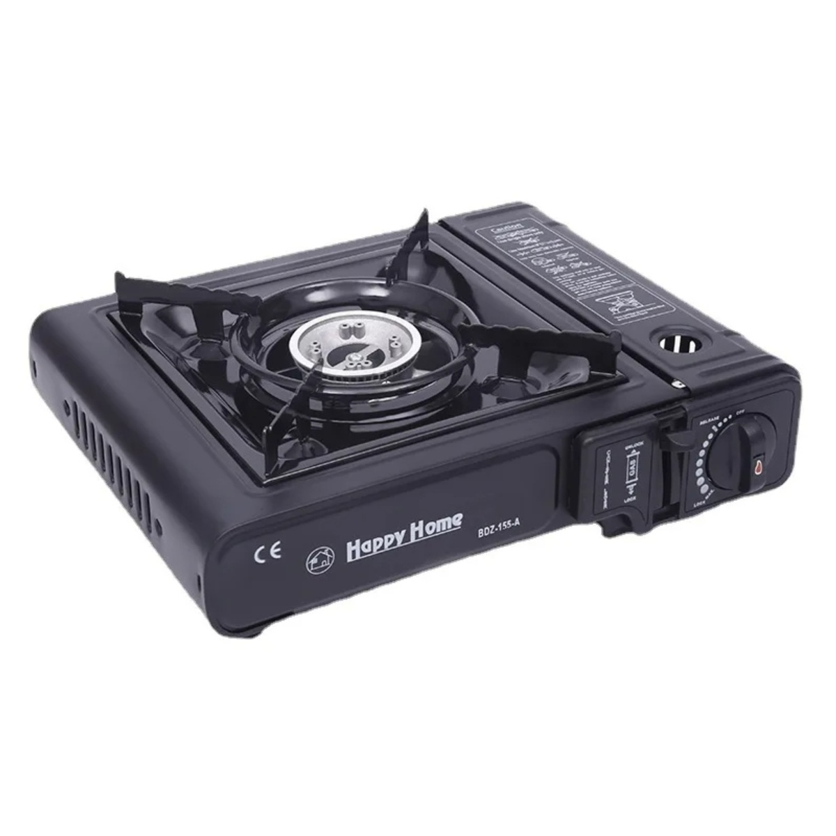 Плитка газовая Happy Home портативная с пьезоподжигом CN