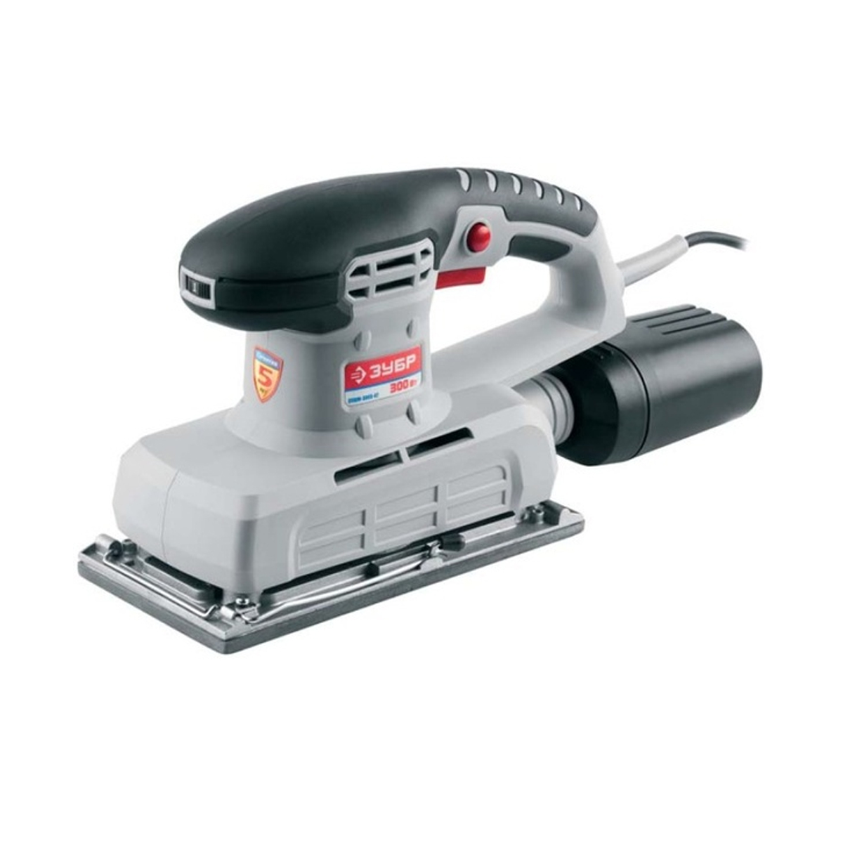 Машина ЗУБР плоскошлифовальная, мет платформа, 115х230мм, 6000-10000 об/мин, мешок для сбора пыли,30
