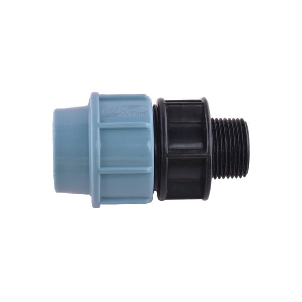 Муфта ПЭ наруж 25х1/2М компрессионная