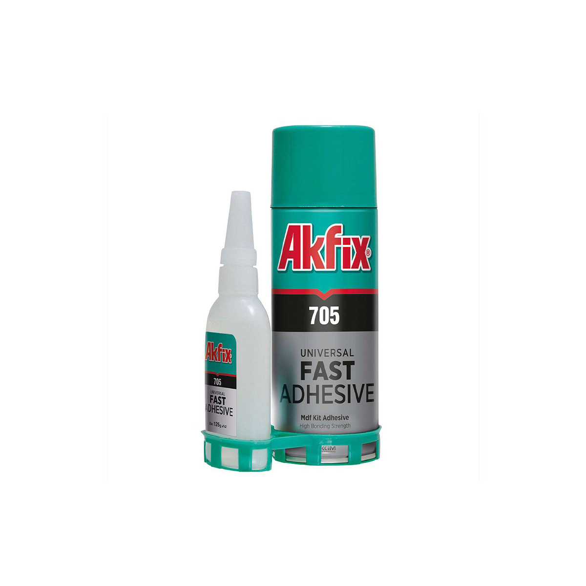 Двухкомпонентный МДФ Клей 200МЛ+50Г *705* AKFIX GA060B