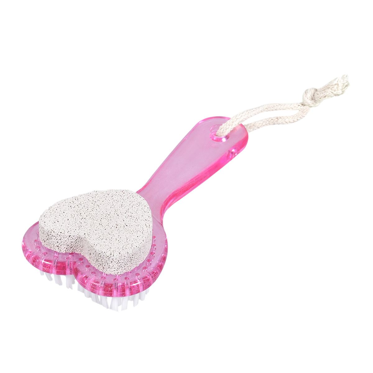 Пемза "Банные штучки" с щеткой на ручке 15 см