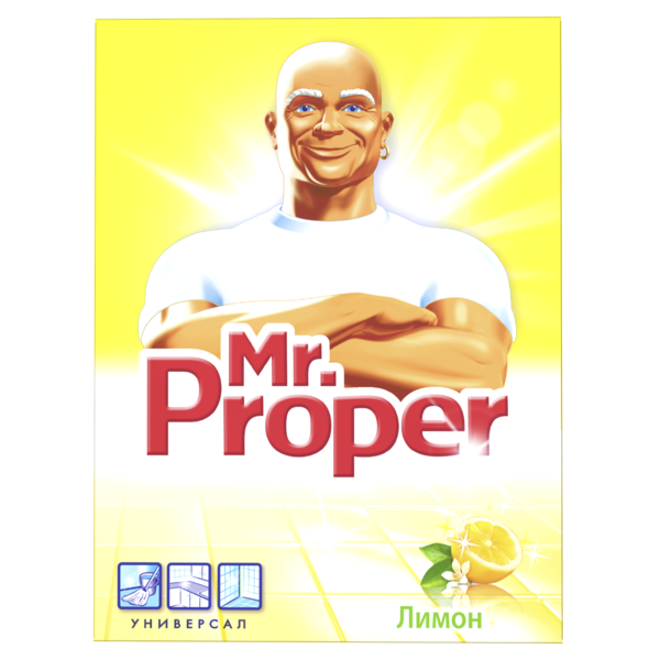 Средство чистящее Mr.Proper 400г лимон