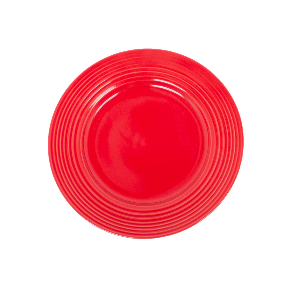 Тарелка обеденная DH 26х3 см красная SYP41-01