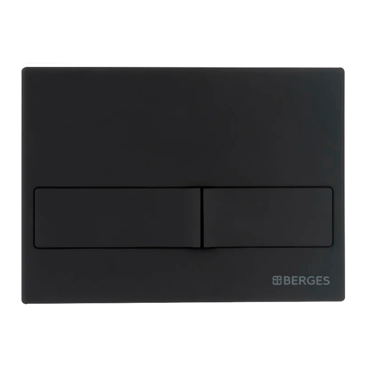 Кнопка BERGES для инсталляции NOVUM L5 Soft Touch черная