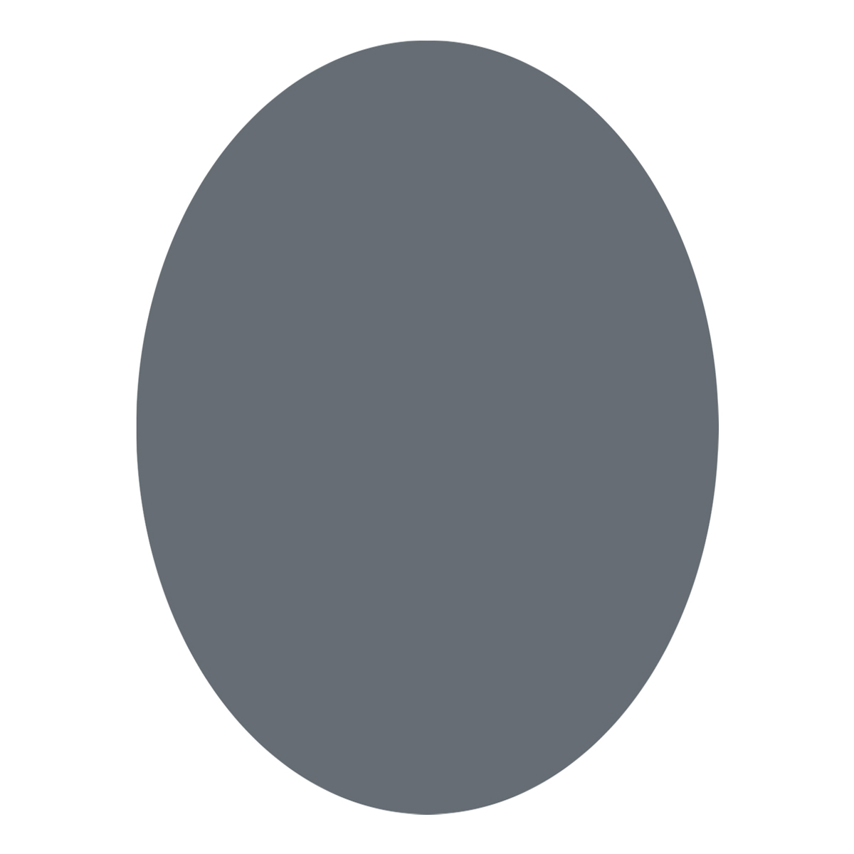 Зеркало овал 40х25 см пластик PRC