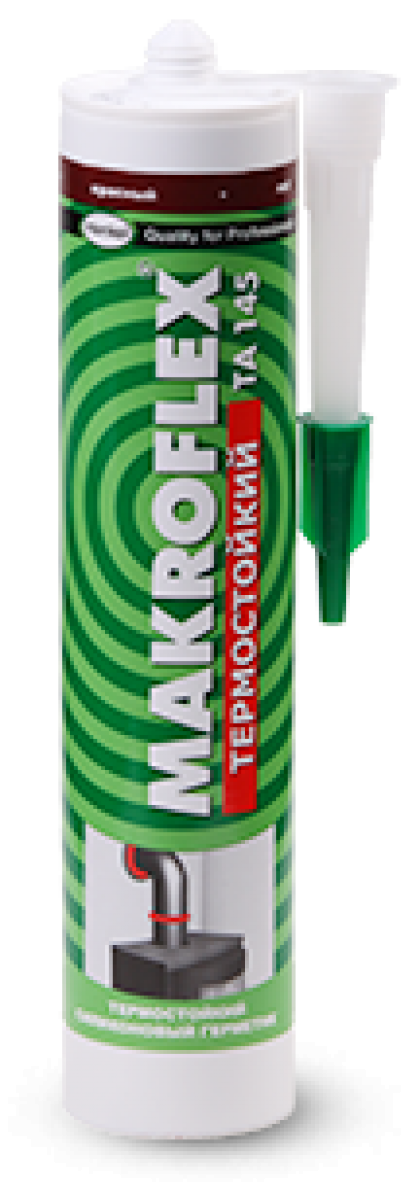 Герметик Makroflex TA 145 300мл термост. красный Haat-resistant Red Герметик Makroflex TA 145 300мл термост. красный Haat-resistant Red