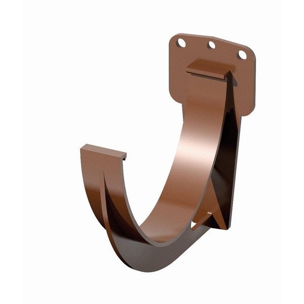 ТН ПВХ кронштейн желоба(125мм),коричневый