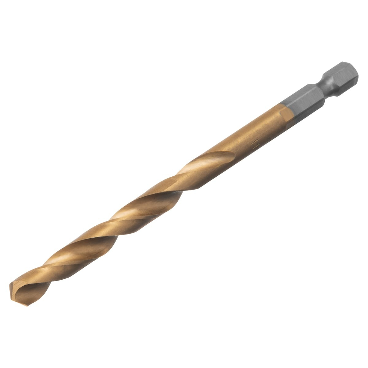 Сверло по металлу, 7 мм, HSS, нитридтитановое покрытие, 6-гранный хвостовик// Matrix