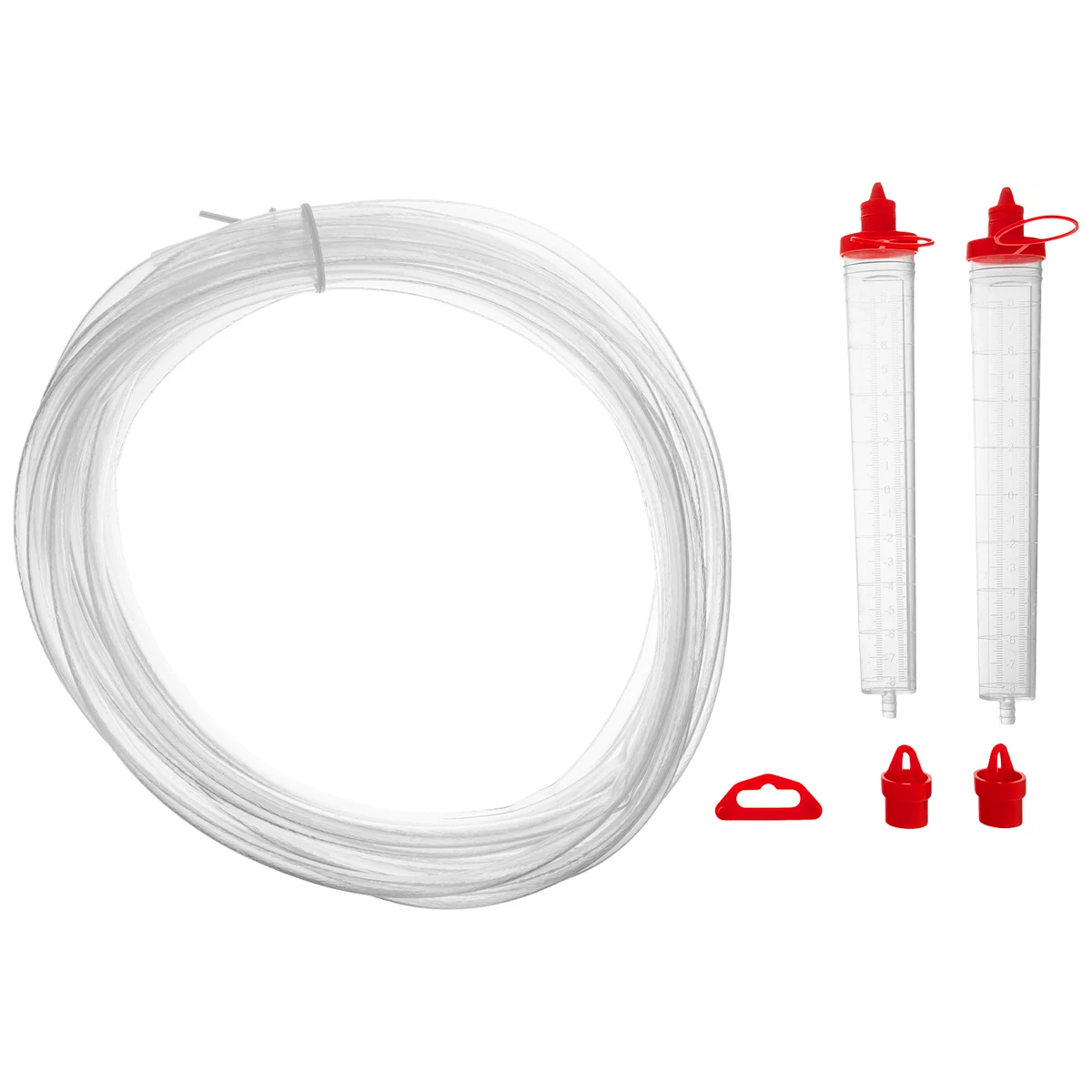 Гидроуровень,удлиненная колба, рельефная градуировка, 10м// Matrix