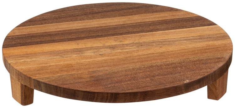 Поднос сервировочный  SG 30 см акация 196313