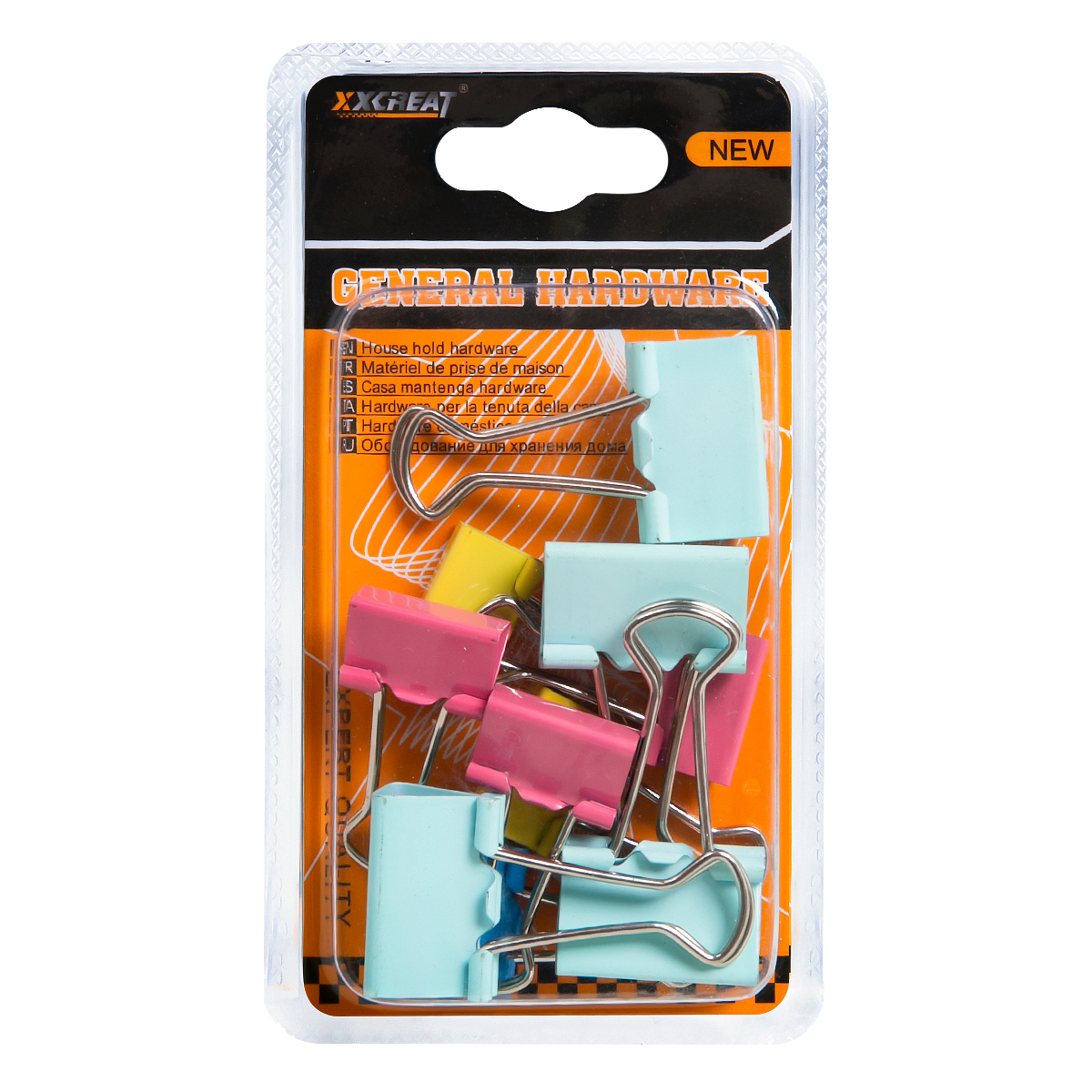 Зажим для бумаг 10 шт.