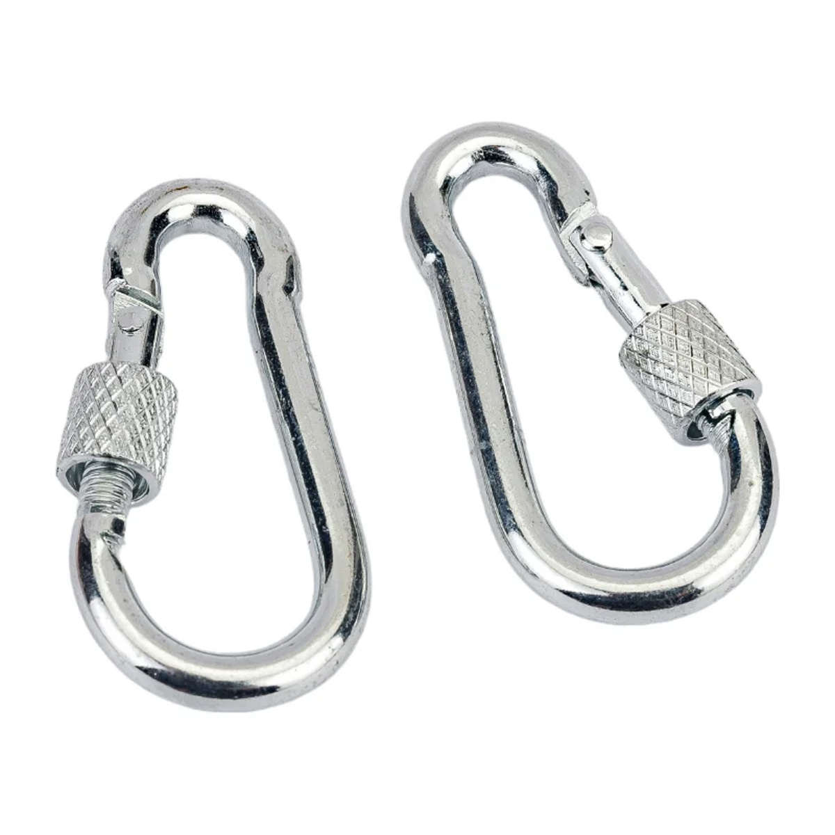 Карабин с фиксатором М4 DIN 5299D (2 шт в зип-локе) STARFIX, арт.SMM1-53192-2