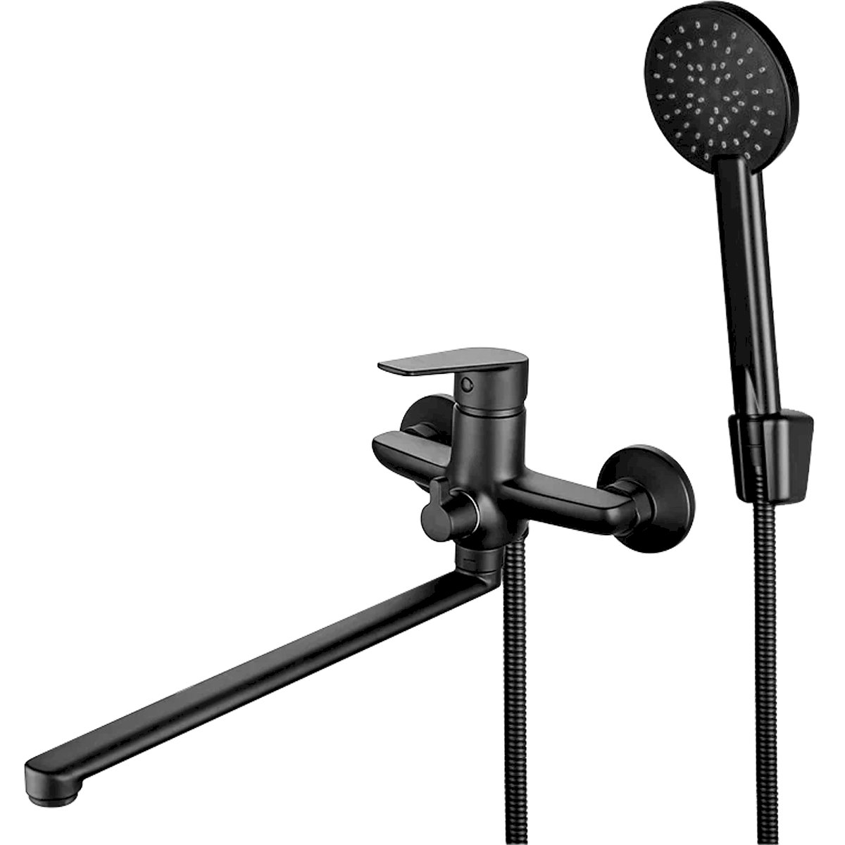 Смеситель в/д  Gross Aqua 7121285MB-35F Dyno, дл. нос