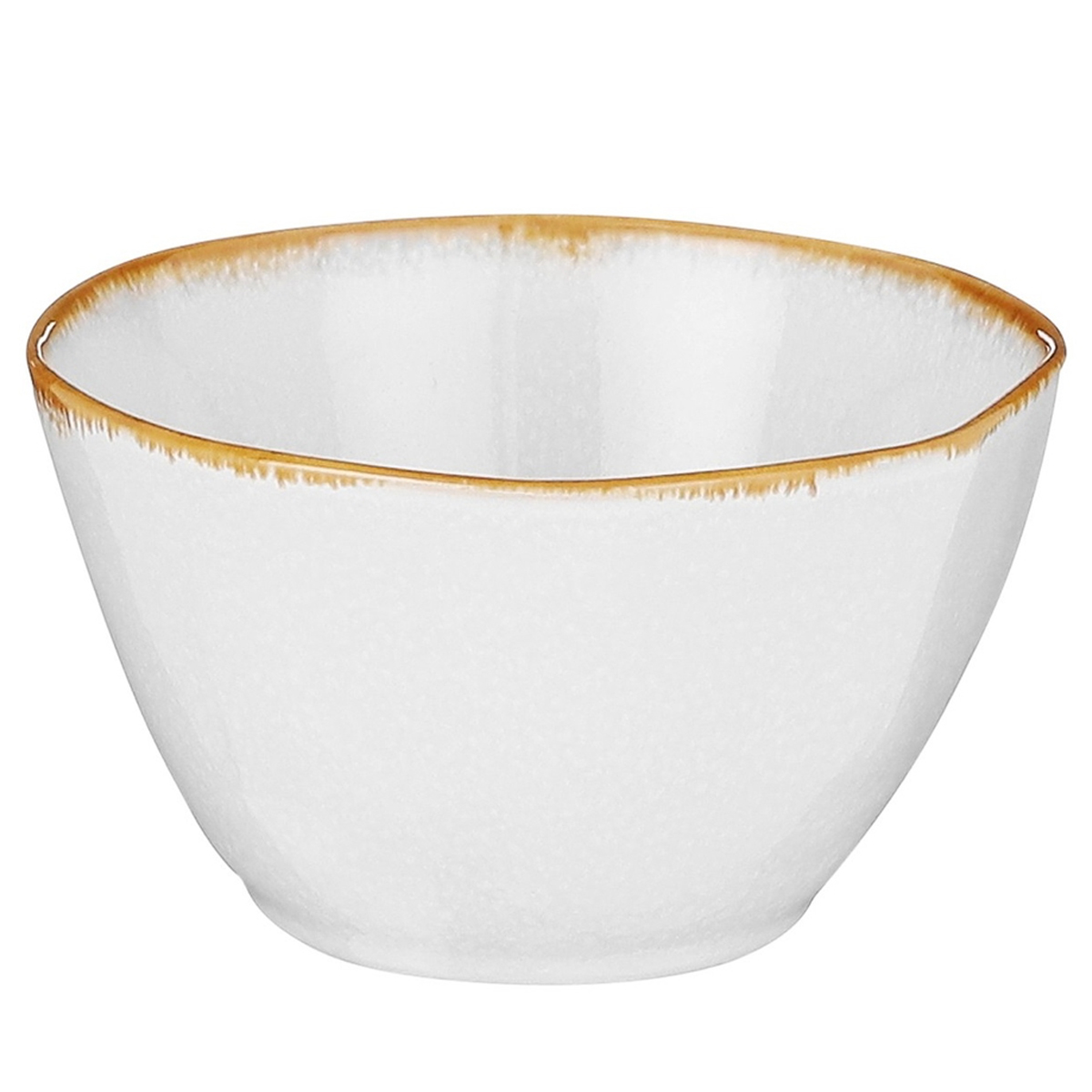 Миска Mica белая с ободком 11 см. керамика 1099981