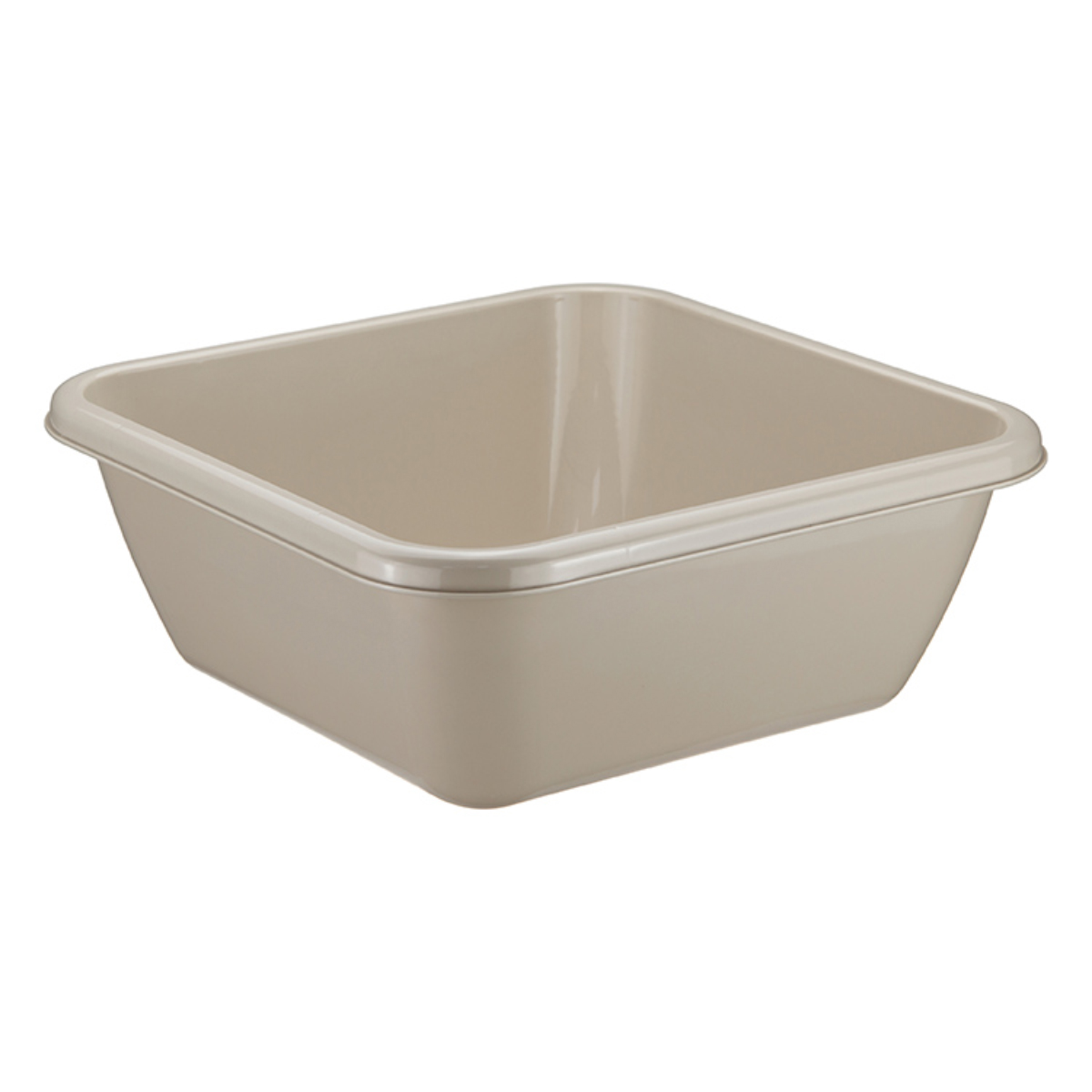 Таз квадратный IDEA 17л Латте