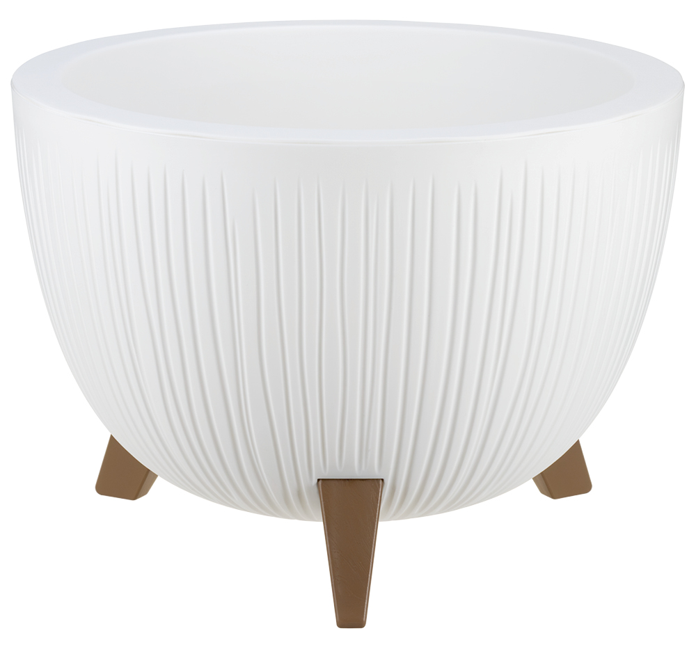 Кашпо ПЕТАЛИС D350мм 12л Белый М 3255