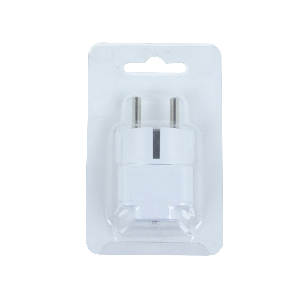 Вилка-переходник WF-0821 белая