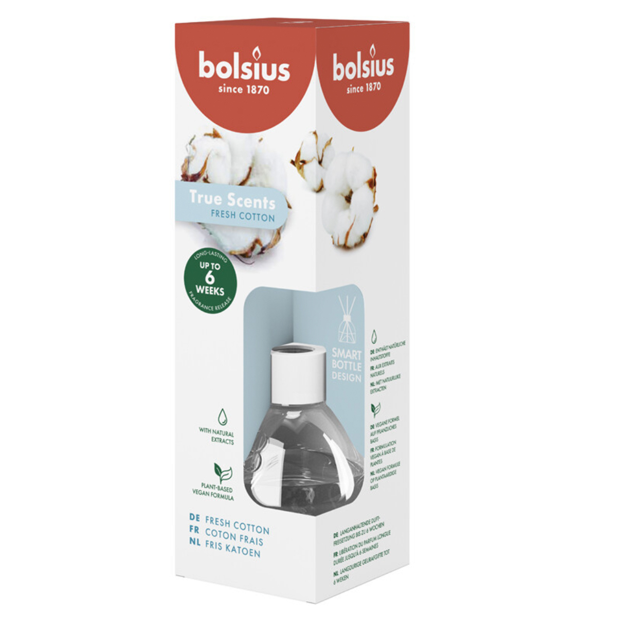 Аромадиффузор Bolsius 60 мл Хлопок