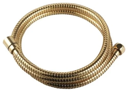 Шланг душ.двухзаг.1,5м  TURN FREE латунь, "золото" LE8037B-Gold  "Аксессуары" блистер (к/к 50)