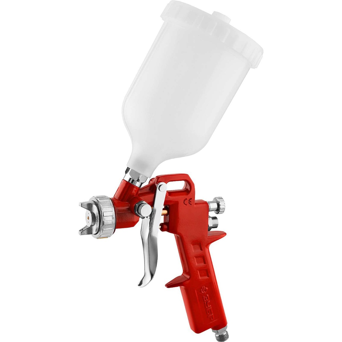 Краскопульт пневматический ЗУБР "Мастер" "МС 200", c верхним бачком, 1,3мм