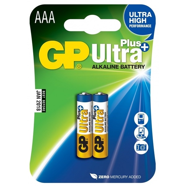 Batarea GP 24AUP-CR2 Ultra Plus LR03 (2 шт)