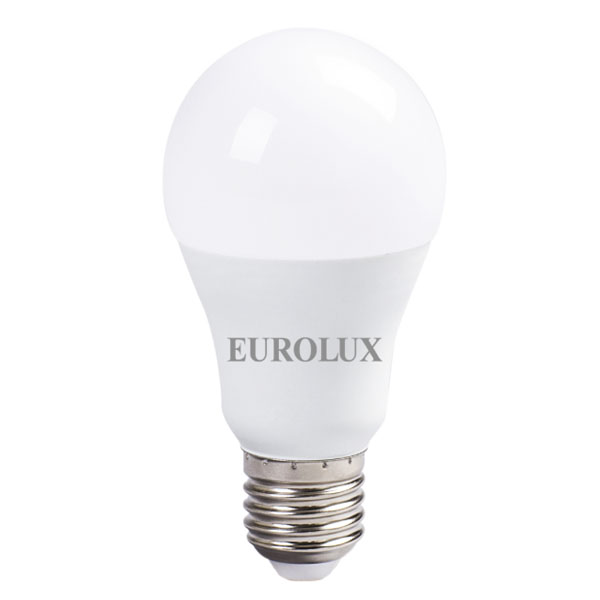 Лампа светодиодная LL-E-A60-15W-230-4K-E27 (груша, 15Вт, нейтр., Е27) Eurolux