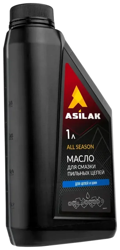 Масло для смазки пильных цепей ASILAK 1 л
