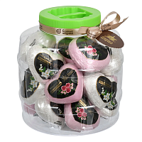 Бурлящие шары Банные штучки, Сердце перламутровые роза, жасмин 130 гр 33440