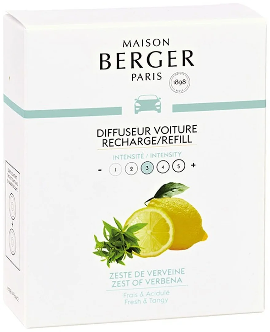Авто Сменный блок Maison Berger 2 шт Цедра вербены
