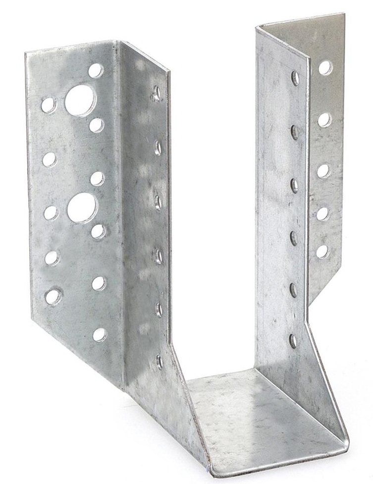 Наконечник балки откр. 51х140х2,0мм (белый цинк 1 шт)