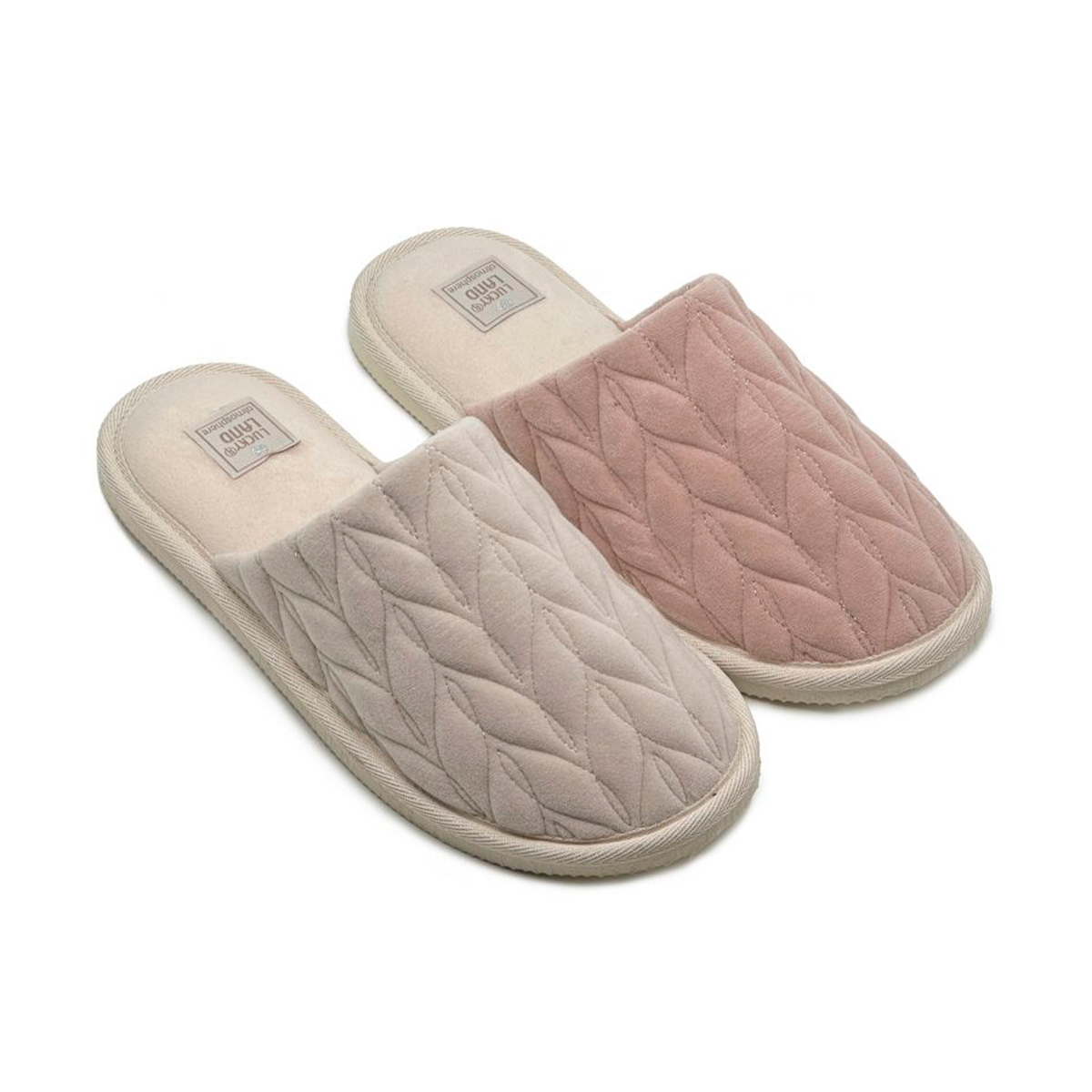 Тапочки LuckyLand домашние женские р-р 36-41 4804 W-CH-C