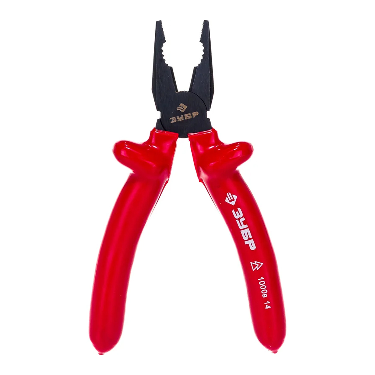 Плоскогубцы "Электрик" 180 мм, комбинированные, диэлектрические ЗУБР (2214-1-18)