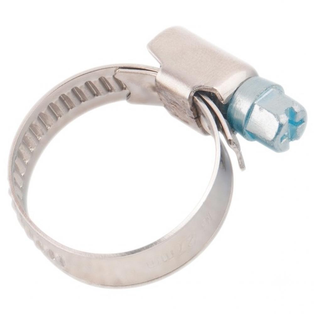 Хомуты металлические стандартное болтовое крепление 20-32 мм, ширина 9 мм,Сибртех