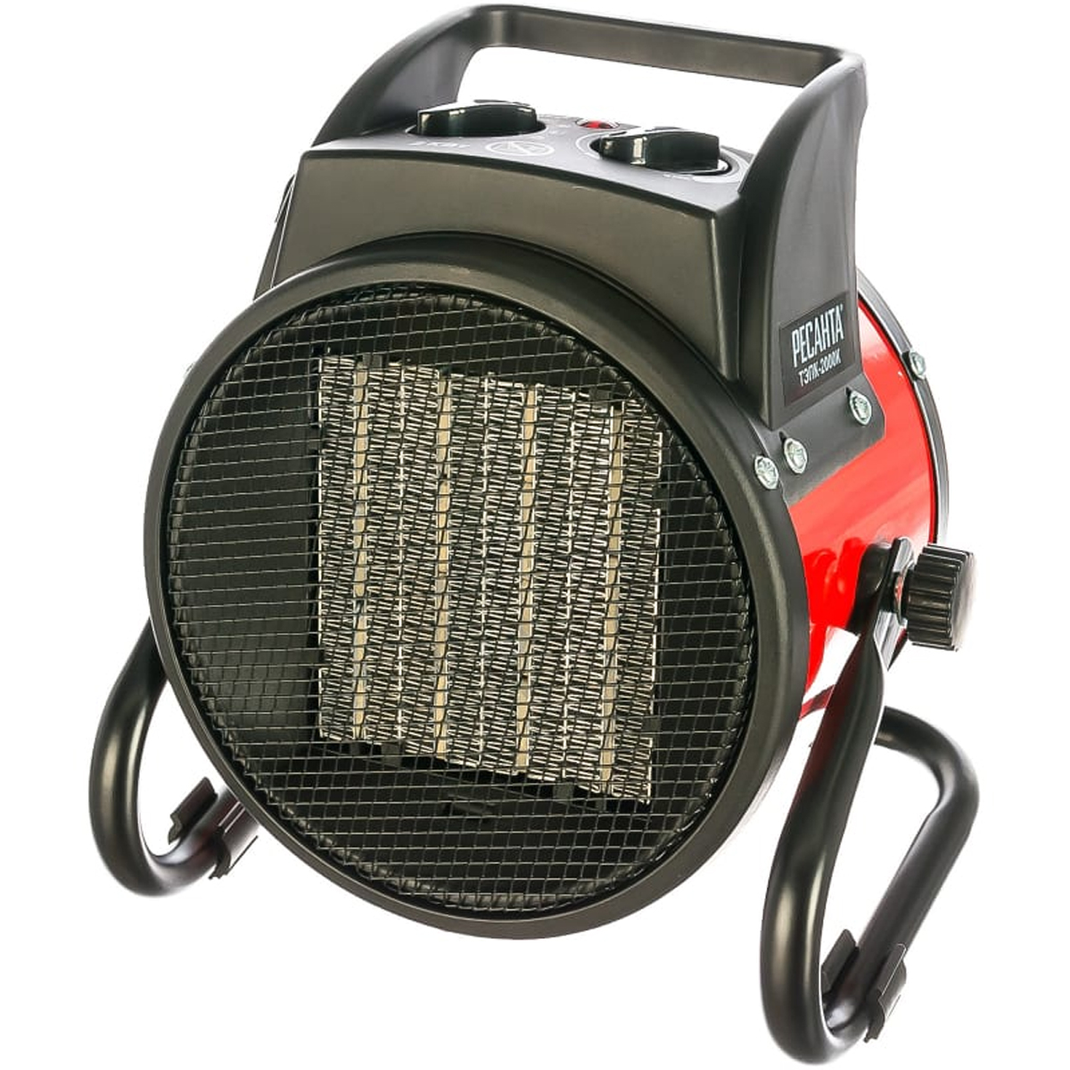 Тепловая электрическая пушка  ТЭПК-2000К (керам. нагревательный элемент, круглая) Ресанта