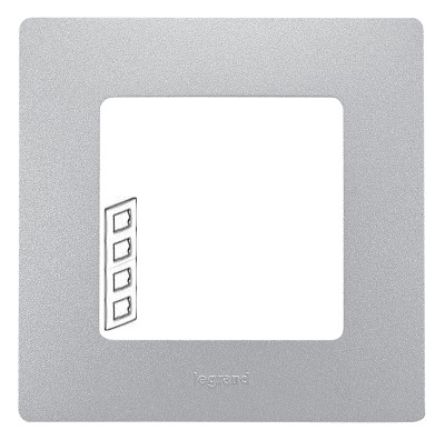 Etika Рамка 4 алюминий 672554