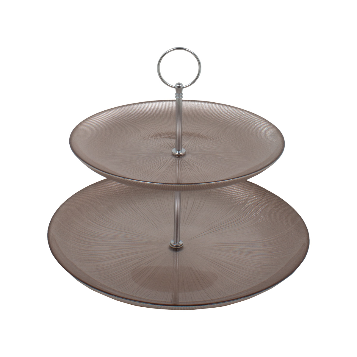 Этажерка DH 2 х ярусная розовое золото WY33-10