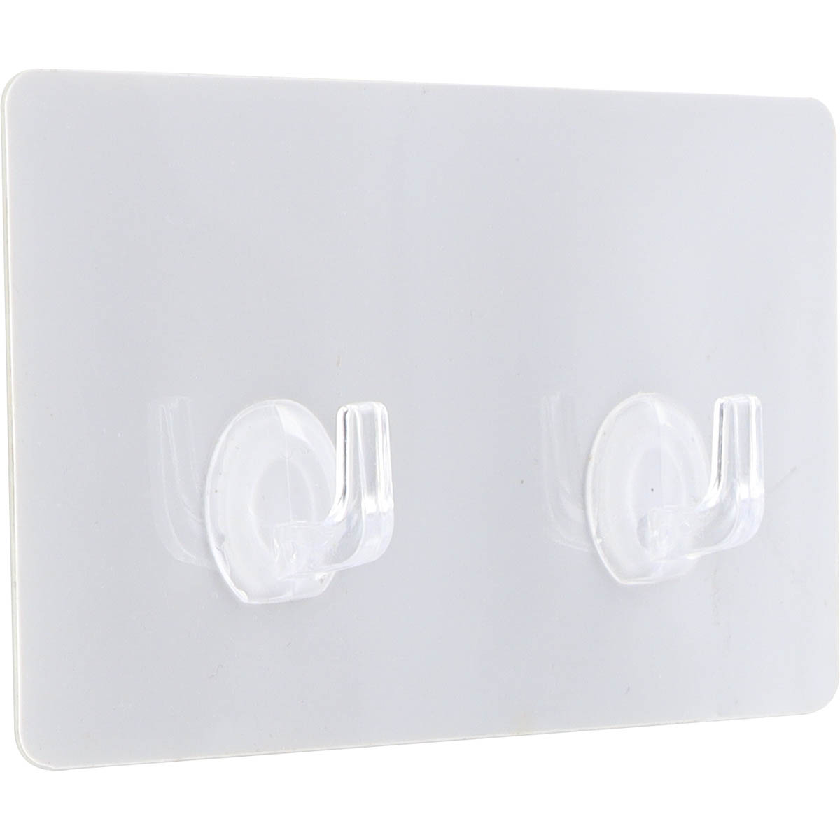 Крючок для ванной двойной Tendance белый адгезивное крепление 9067100