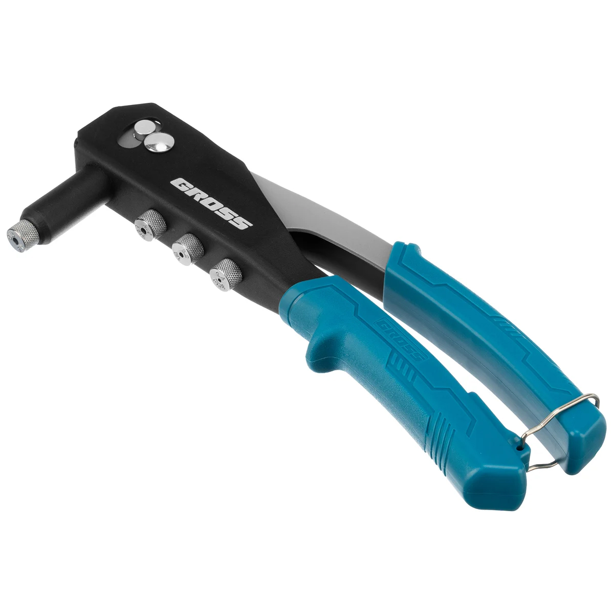 Заклепочник ручной, 260 мм, заклепки 2,4-3,2-4,0-4,8 мм// Gross