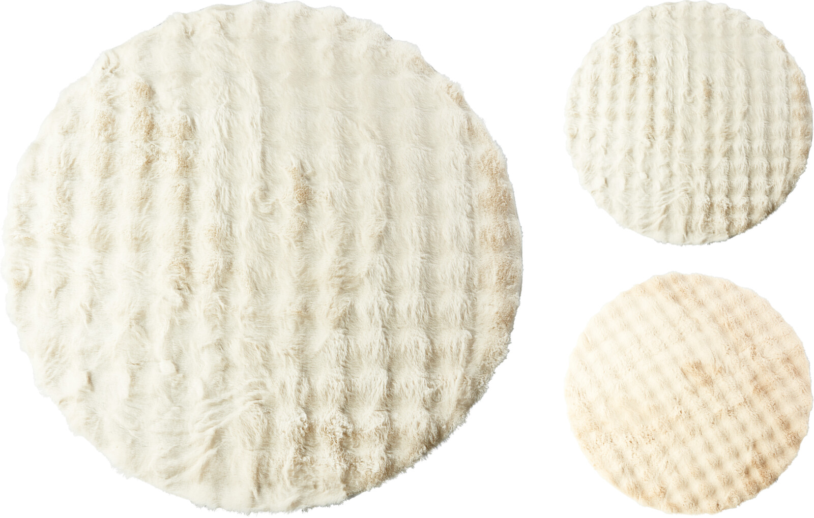 Коврик декоративный Плюш D120 см 2 цвета в ассортименте AAE824180