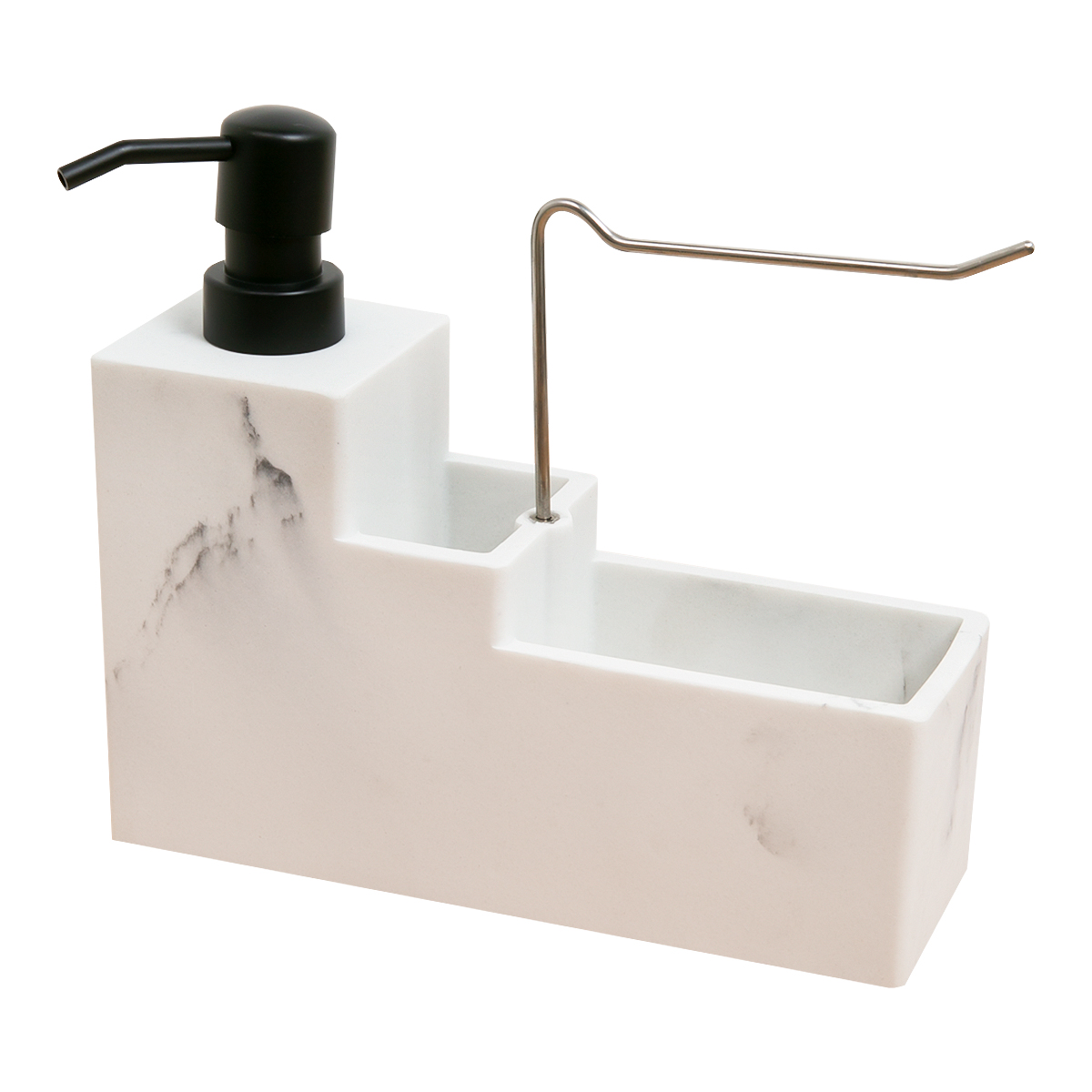 Диспенсер для мытья посуды с подставкой Polystone PRC