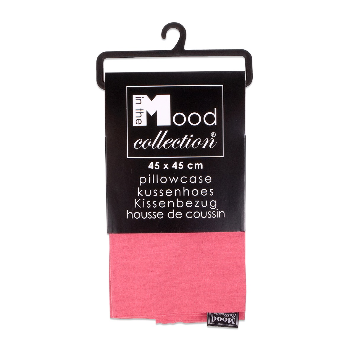 Наволочка для декоративной подушки Move pink 45x45 см 50010082