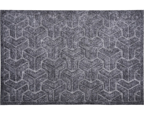 Коврик рельефный "Greek" 40*60 см, серый  "VORTEX"/15