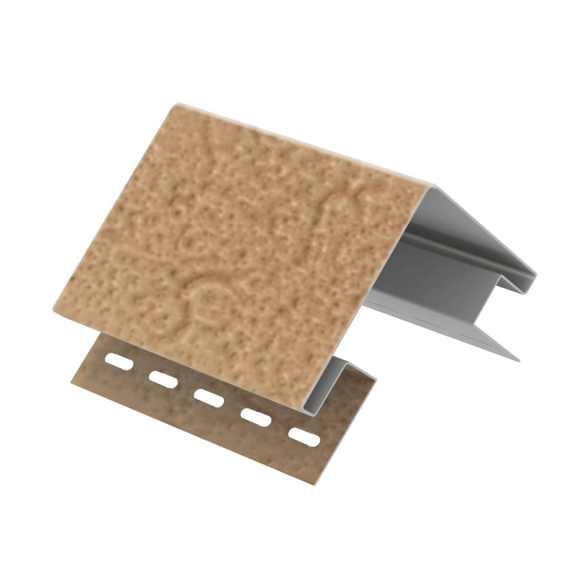 Наружный угол (ПВХ).0076.Н., клинкер балтик светлая медь Наружный угол (ПВХ).0076.Н., клинкер балтик светлая медь